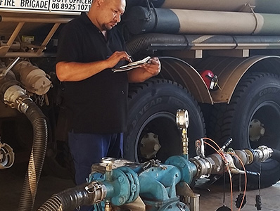 Testing fuel pump Testing fuel pump